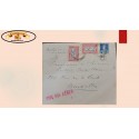 O) ARGENTINA, AIR MAIL, WINGS THE SEA, JOSE DE SAN MARTIN, CIRCULATED TO BRUSSELS, XF