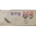 SO) 1931 MEXICO, PLANE FLYING OVER, TAMPICO, TUXPAN, AIRMAIL, CIRCULATED TO TEXAS