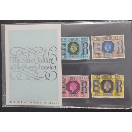 SO) ENGLAND, THE SILVER JUBILEE OF THE QUEEN'S ASCENSION, MNH