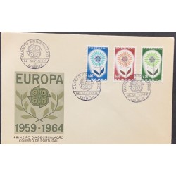 SO) 1965 PORTUGAL, EUROPE CEPT THEME, FDC