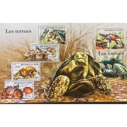 SO) REPUBLIC OF NIGER, THE TURTLES, ANIMALS, NATURE, MNH