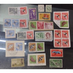 SO) SWITZERLAND STAMPS LOT, DIFFERENT THEMES, BIRD, NATURE