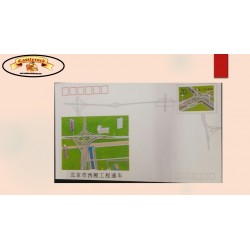 O) CHINA, HIGHWAY INTERCHANGES, FDC XF