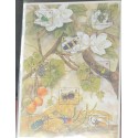 SO) LAOS, INSECTS, BEETLES, FLOWERS, TREE, FAUNA AND FLORA, FRUITS, SOUVENIR LEAF, MNH