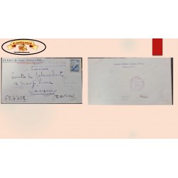 O) MEXICO, RETURNED TO OFFICE OF EXCHANGE DUE TO INCOMMUNICATION WAR ZONE, OCCUPIED FRANCE, POSTMAN N°42, XF, MONUMENT TO
