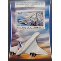 SO) DJIBOUTI MNH SOUVENIR SHEET 40 YEARS AFTER THE FIRST FLIGHT OF CONCORDE