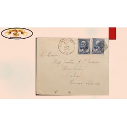 RO) 1888 UNITED STATES USA, JAMES A. GARFIELD, ASSASSINATED PRESIDENT, NANTUCKET CANCELLATION, CIRCULATED TO HAWAII, XF