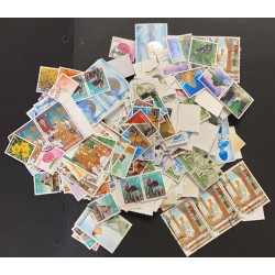 SO) LOT OF STAMPS FROM THAILAND, VARIETY OF SUBJECTS