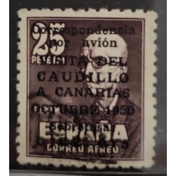 SO) SPAIN, VISIT OF THE CAUDILLO TO THE CANARY ISLANDS SPAIN, CATALOG VALUE 175 USD