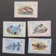 SO) TURKS AND CAICOS ISLANDS, BIRDS, NATURE, WILDLIFE, SERIES OF 5 RINGS, MNH