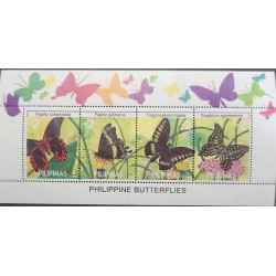 SO) PHILIPPINES, BUTTERFLIES, BEAUTIFUL COLORS, NATURE, MNH