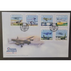 SO) 2008 ISLE OF MAN, AIR FRANCE, AVIATION, AIRPLANES, FDC