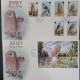 SO) JERSEY, BIRDS, OWLS, NATURE, SERIES OF 3 FDC