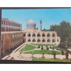 SO) IRAN, ARCHITECTURE, PALACE, POSTCARD, AIR MAIL, CIRCULATED TO USA