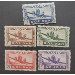 SO) SUDAN, AIRPLANES, VARIETY OF COLORS