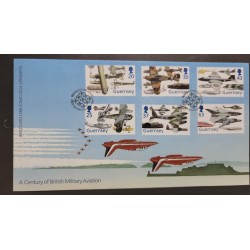 SO) 1998 GUERNSEY, MILITARY AVIATION ANNIVERSARY, FDC