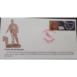 O) 2004 MEXICO, MAILMAN DAY,INSTITUTED BY COLONEL LUIS G. FRANCO IN 1931, FDC XF