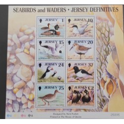 SO) JERSEY, SEABIRDS AND WINERIES, SHEET SOUVENIRS