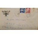 J) 1960 UNITED STATES, WASHINGTON, AIRPLANE, SHIEL, AIRMAIL, CIRCULATED COVER, FROM USA TO CARIBE