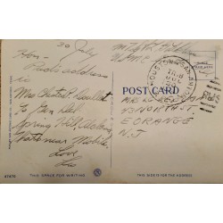 J) 1930 UNITED STATES, POSTCARD, AIRMAIL, CIRCULATED COVER, FROM HOUSTON TO NEW YORK