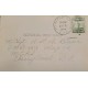 J) 1963 UNITED STATES, JEFFERSON, TPO CANCELLATION RAIL ROAD, POSTCARD, AIRMAIL, CIRCULATED COVER, FROM USA