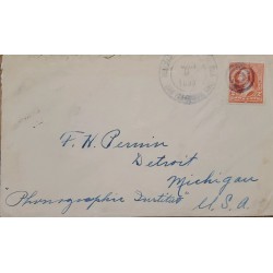 J) 1899 UNITED STATES, WASHINGTON, CIRCULATED COVER, FROM USA TO MICHIGAN