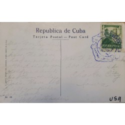 J) 1940 CARIBE, LIONS CLUB, POSTCARD, CIRCULATED COVER, FROM CARIBE TO USA