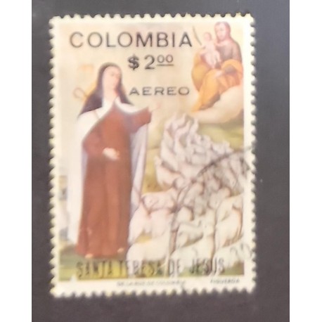 SO) 1933 COLOMBIA SAINT TERESA OF JESUS, RELIGION