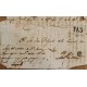 O) 1830 CARIBBEAN, PREPHILATELIC, JUDICIAL MAIL, FINE