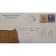 J) 1951 UNITED STATES, JEFFERSON, CHICAGO HEART ASSOCIATION, MULTIPLE STAMPS, WITH SLOGAN CANCELLATION, AIRMAIL