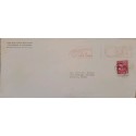 J) 1952 UNITED STATES, METTER STAMPS, LOS ANGELES, AIRMAIL, CIRCULATED COVER, FROM CALIFORNIA TO CARIBE