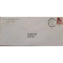 J) 1950 UNITED STATES, AIRMAIL, CIRCULATED COVER, FROM CHICAGO TO CARIBE