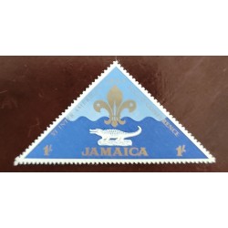 SO) JAMAICA, SCOUTS, INTERNATIONAL CONFERENCE, CROCODILE, TRIANGULAR BELL