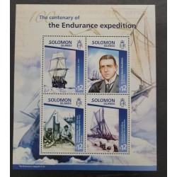 SO) 2015 SOLOMON ISLANDS, THE ENDURANCE EXPEDITION, ANTARCTICA, SINKING, SHIPS, HENRY, MNH