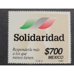 SO) 1990 MEXICO, SOLIDARITY, MNH