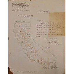 J) 1914 ENGLAND CALIFORNIA FARMER, REVENUE DOCUMENT LITIGE, XF