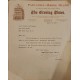 J) 1917 ENGLAND, THE GVENING TIMES, REVENUE DOCUMENT LITIGE, XF