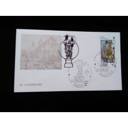 J) 1986 ITALY, THE CANDLORAS, FDC