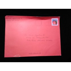 J) 2002 UNITED STATES, APPLE, AIRMAIL, CIRCULATED COVER, FROM USA TO OHIO