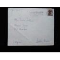 J) 1960 ITALY, ILLUSTRATED PEOPLE, WITH SLOGAN CANCELLATION, AIRMAIL, CIRCULATED COVER, FROM ITALY TO AFRICA