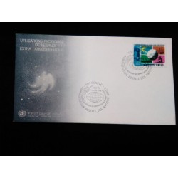 J) 1975 UNITED NATIONS, SPACE, PEACEFUL USES OF OUTER SPACE, FDC