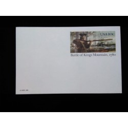 J) 1980 UNITED STATES, BATTLE OF KINGS MOUNTAIN 1780, FDC