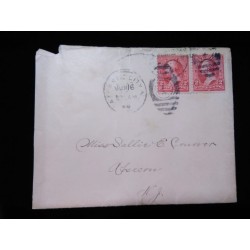 J) 1916 UNITED STATES, WASHINGTON, AIRMAIL, CIRCULATED COVER, FROM USA TO NEW YORK
