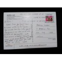 J) 1981 CANADA, POSTCARD, HANDS, AIRMAIL, CIRCULATED COVER, FROM CANADA TO NEW YORK