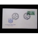 J) 1982 DENMARK, LANDSCAPE, AIRMAIL, CIRCULATED COVER, FROM DENMARK