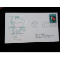 J) 1961 UNITED NATIONS, ECONOMIC COMMISISION FOR LATIN AMERICA, MAP, FDC