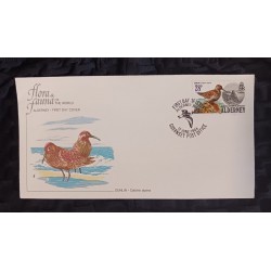 J) 1984 GUERNSEY, FLORA AND FAUNA OF THE WORLD BIRDS, FDC