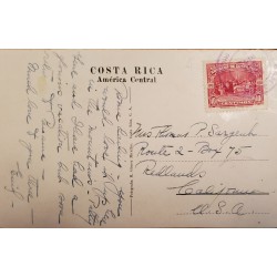 J) 1929 COSTA RICA, IN COMMEMORATION OF THE FIRST PAN AMERICAN POSTAL CONGRESS, UNIVERSAL POSTAL UNION, POSTCARD