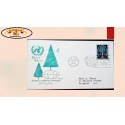 O) 1960 UNITED NATIONS, NEW YORK, WORLD FORESTRY CONGRESS, TREE FAO AND UN, FDC XF