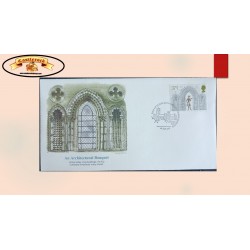 O) 1989 GREAT BRITAIN, ELY CATHEDRAL CAMBRIDGESHIRE, ARCHITECTURE, FDC XF